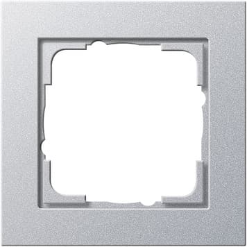 Рамка E2 Алюминий 1-постовая