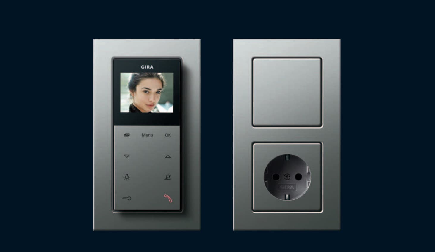 Рамка E2 Алюминий 2-постовая — 2