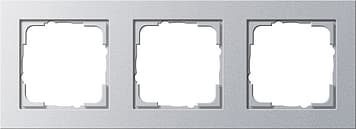 Рамка E2 Алюминий 3-постовая