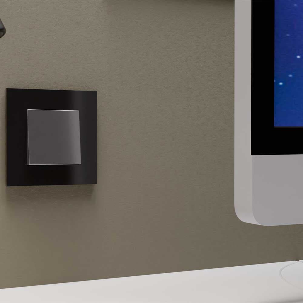 Заглушка с опорной платой, алюминий Gira 026826 — 2