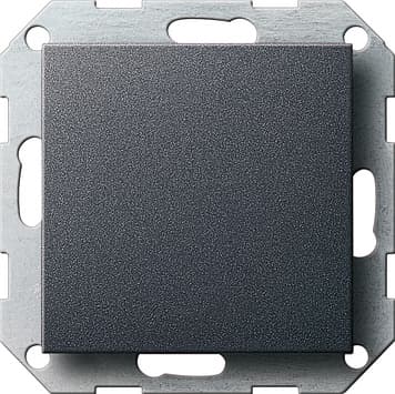 Заглушка с опорной платой, антрацит Gira 026828