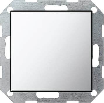 Заглушка с опорной платой, хром Gira 0268605