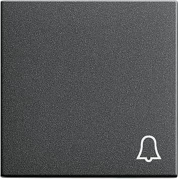 Клавиша с символом «звонок», антрацит Gira 028628