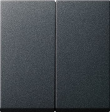 Клавиша двойная, антрацит Gira 029528