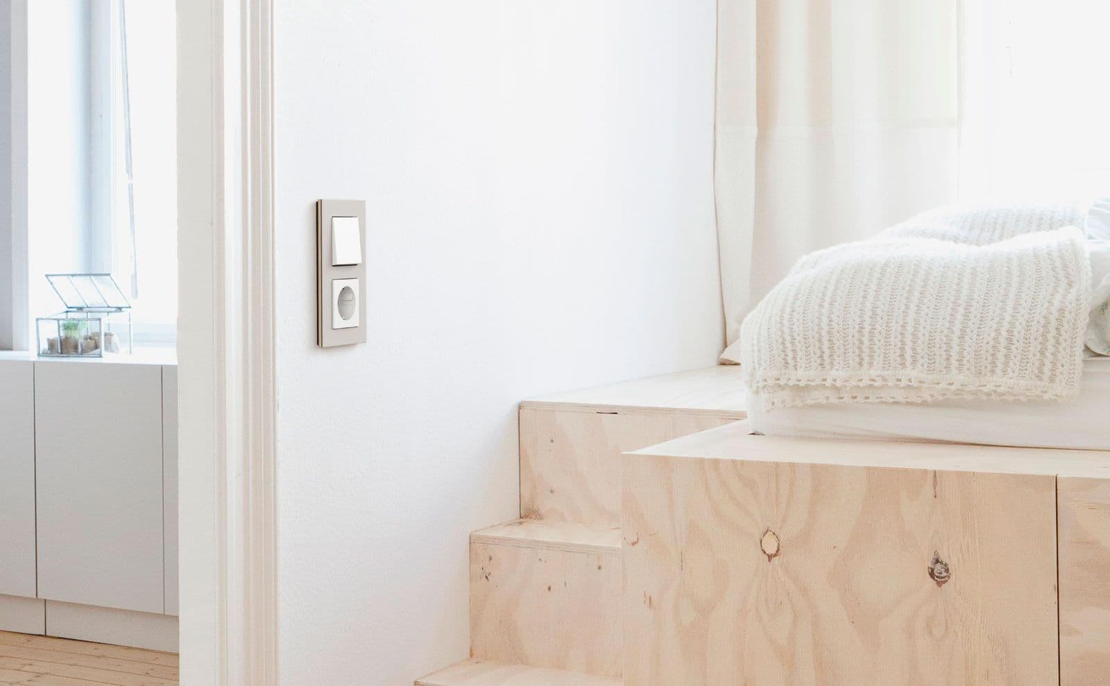 Клавиша одинарная, белый матовый Gira 029627 — 7