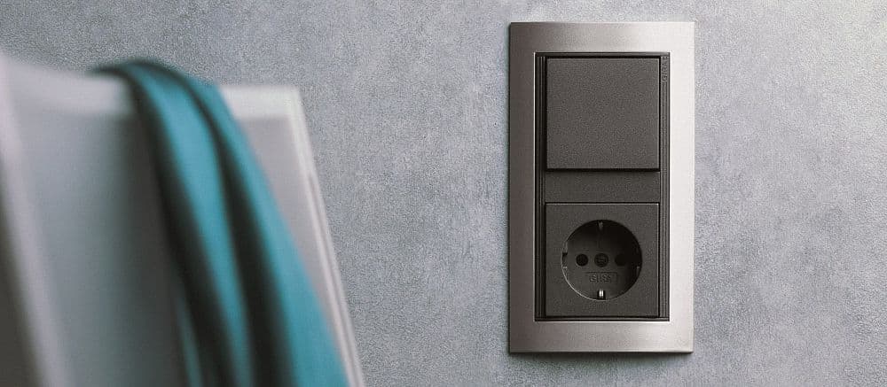 Клавиша одинарная, антрацит Gira 029628 — 2