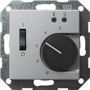 Терморегулятор с подогревом пола Алюминий