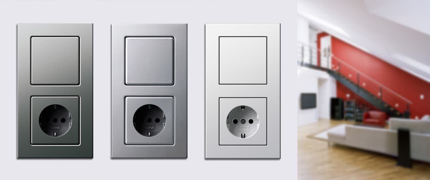 Розетка с защитой от детей Алюминий — 2