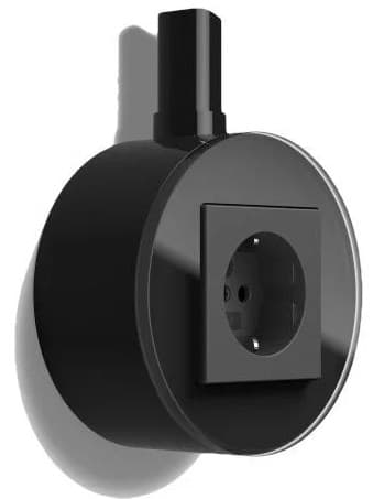 Розетка с защитой от детей Антрацит — 4