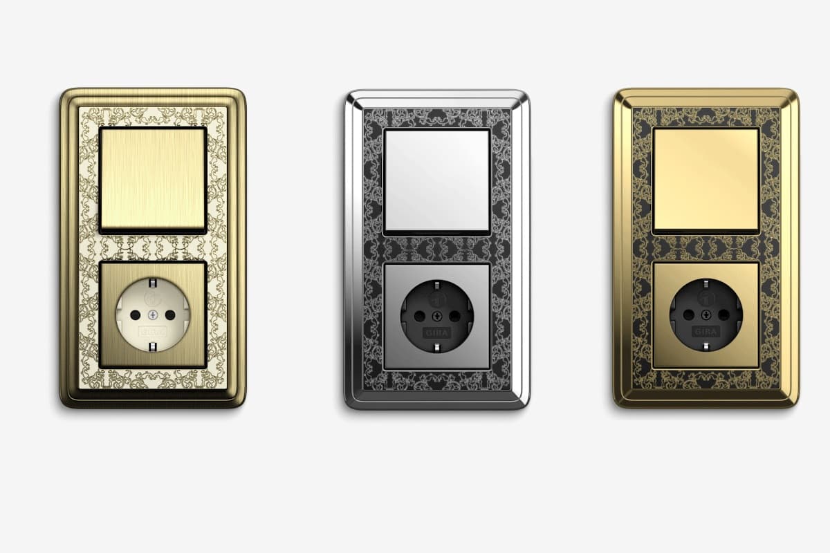 Розетка с защитой от детей Латунь — 5