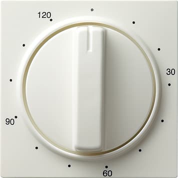 Накладка таймера 120 мин Белый Gira S-color