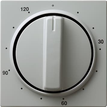 Накладка таймера 120 мин Серый Gira S-color