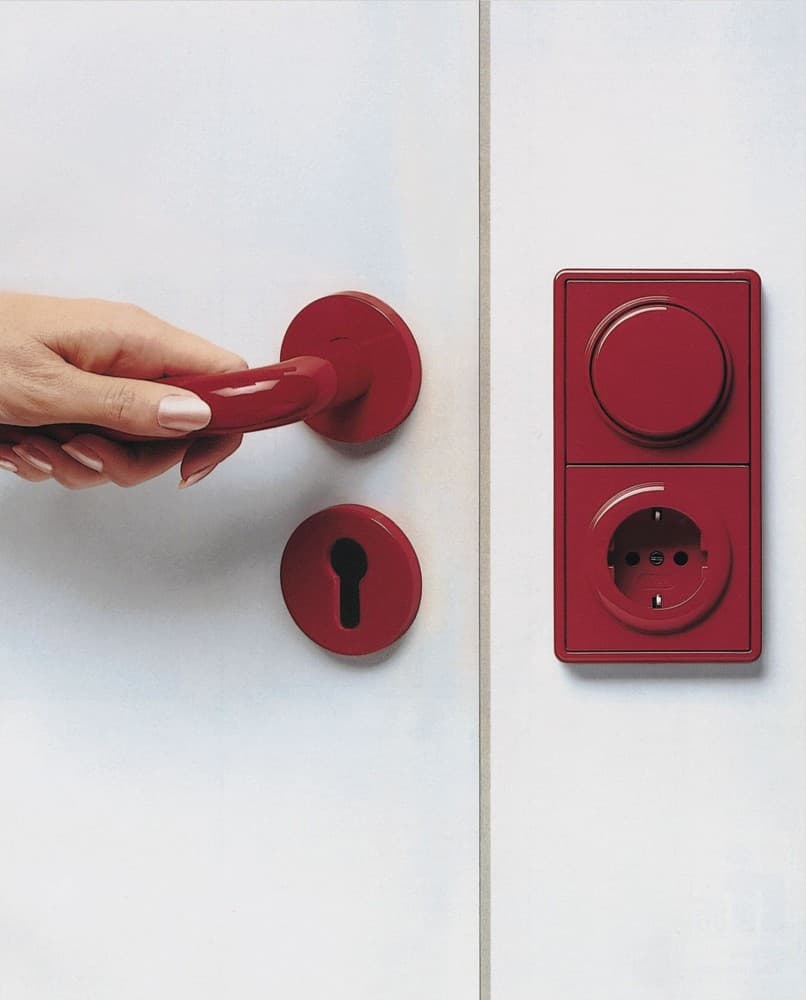 Накладка светорегулятора Красный Gira S-color — 2