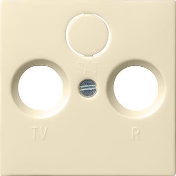 Накладка антенной розетки Кремовый