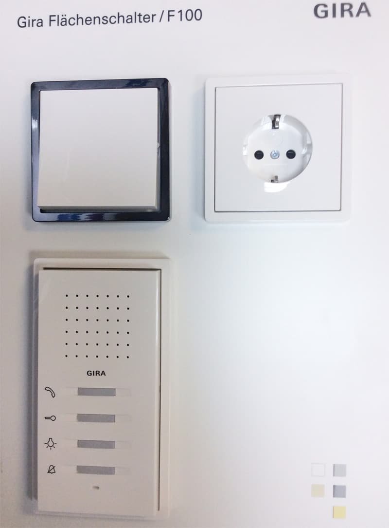 Рамка без перегородки F100 Белый 2-постовая — 2