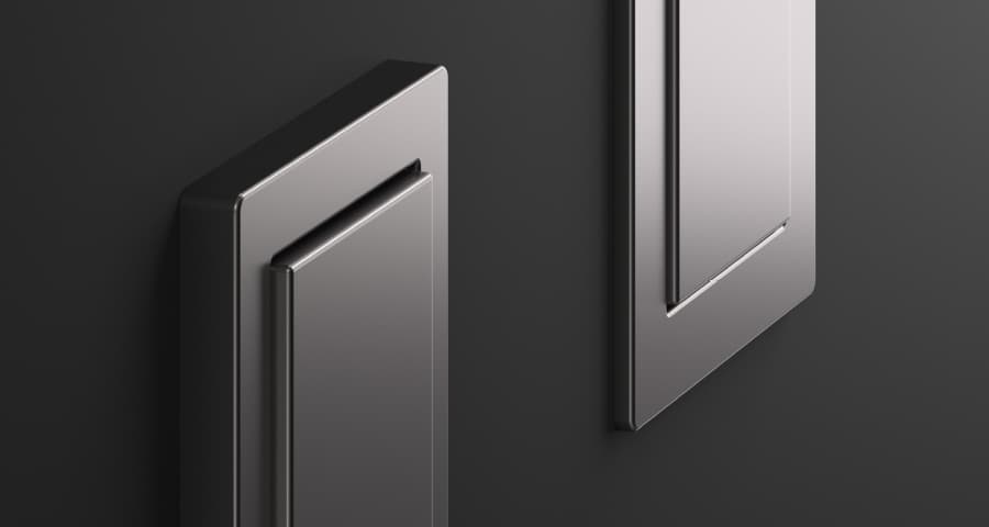 Рамка E2 Алюминий 2-постовая — 7