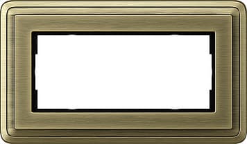 Рамка Classix Бронза 2-постовая