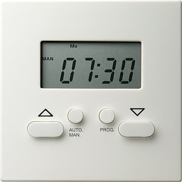 Электронный таймер Easy Белый Gira S-color