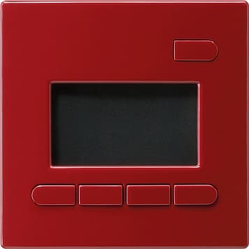 Электронный таймер Easy Красный Gira S-color