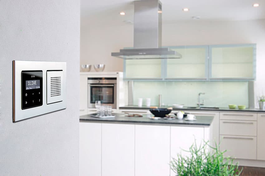 Радио скрытого монтажа RDS Черный — 3