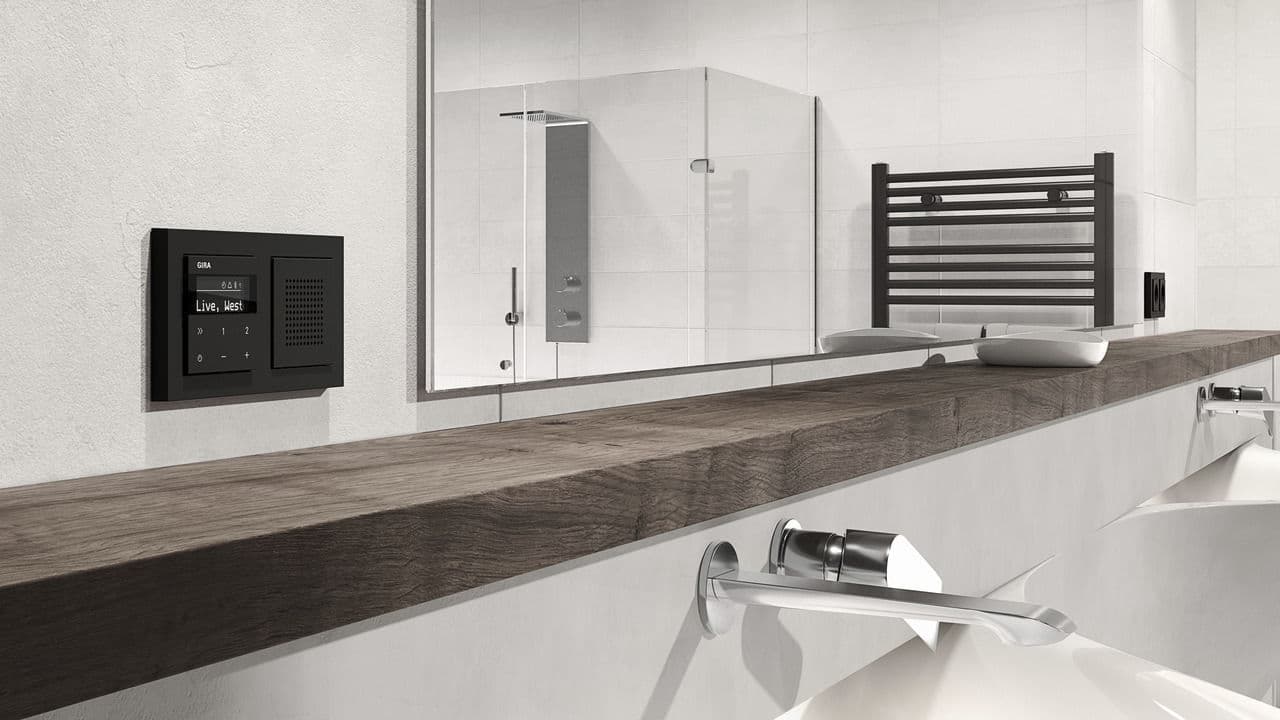 Радио скрытого монтажа RDS Антрацит — 2