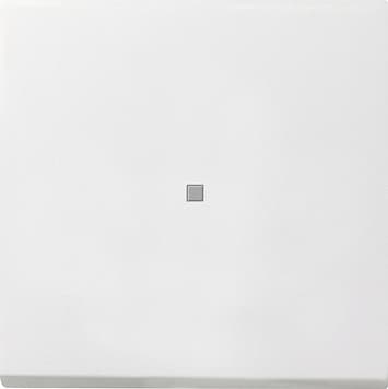 Выключатель 2-полюсный с самовозвратом 10А/250В с подсветкой в сборе, белый Gira F100 0122112