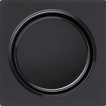 Кнопочный выключатель/переключатель 10А/250В в сборе, черный Gira S-color 013047