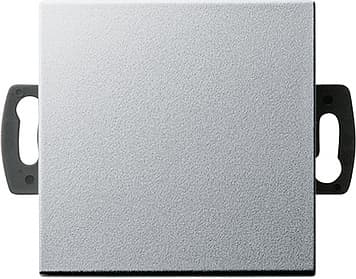 Кнопочный выключатель для малого напряжения до 42 В, алюминий Gira 013826