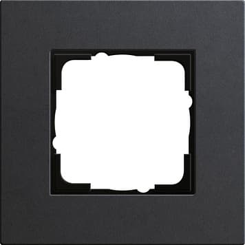 Рамка Esprit Linoleum-Multiplex Антрацит 1-постовая
