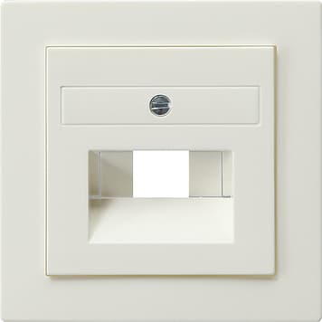 Накладка 50*50 мм для розеток UAE/IAE Белый Gira S-color