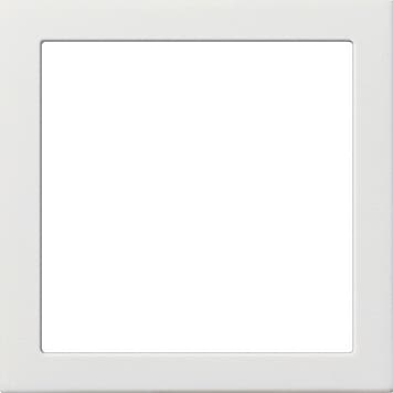 Промежуточная рамка с квадратным отверстием 55х55 мм Белый Gira F100