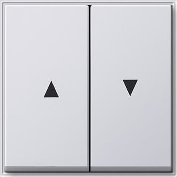 Двойная клавиша для жалюзи со стрелками, белый Gira TX44 029466