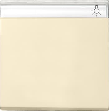 Одинарная клавиша с полем для надписи Кремовый