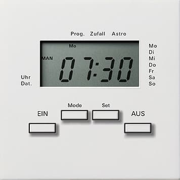 Электронный таймер Белый Gira F100