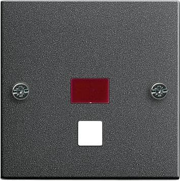 Накладка для шнурового выключателя Антрацит