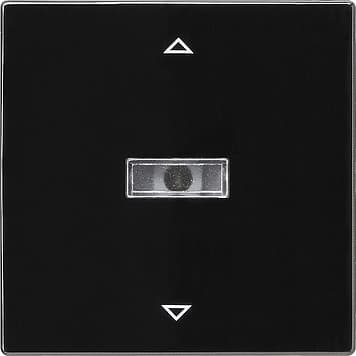 Накладка системы управления жалюзи Черный Gira S-color