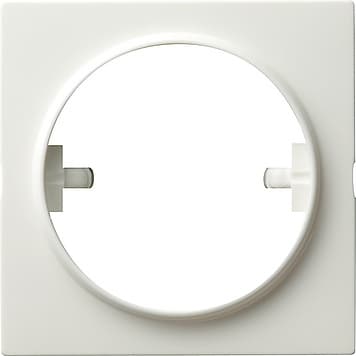 Накладка для светового сигнала для плоских съемных крышек Белый Gira S-color