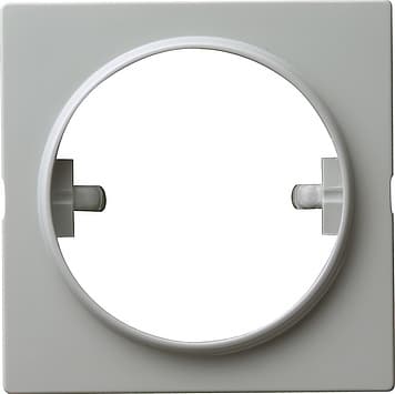 Накладка для светового сигнала для плоских съемных крышек Серый Gira S-color