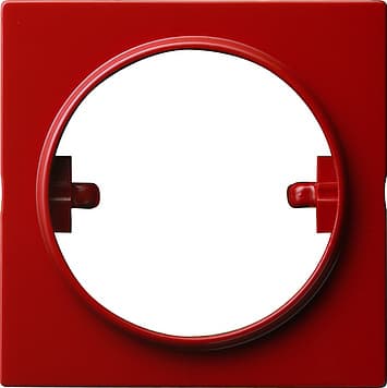 Накладка для светового сигнала для плоских съемных крышек Красный Gira S-color