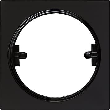 Накладка для светового сигнала для плоских съемных крышек Черный Gira S-color