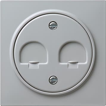 Накладка телефонной розетки Серый Gira S-color