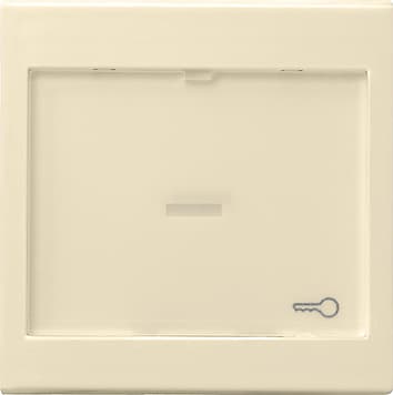 Клавиша с полем для надписи 37*47 мм, кремовый Gira 067601