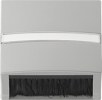 Накладка для приборов с квадратной центральной панелью и наклонным выходом Серый Gira S-color