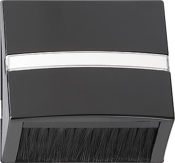 Накладка для приборов с квадратной центральной панелью и наклонным выходом Черный Gira S-color