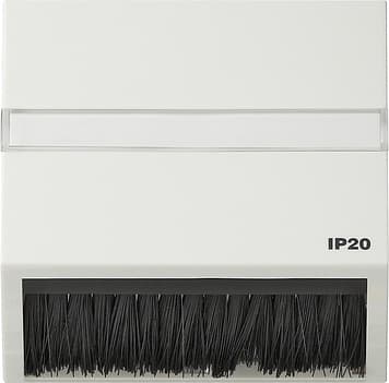 Накладка для приборов с квадратной центральной панелью и наклонным выходом Белый Gira TX44