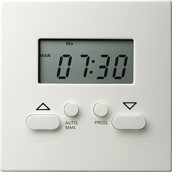 Накладка механизма электронного управления жалюзи Белый Gira S-color