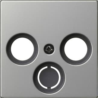 Накладка антенной розетки Нержавеющая сталь