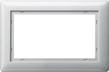 Рамка Standard 55 Белый глянцевый 1,5-постовая