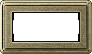 Рамка без перегородки Classix Art Бронза 2-постовая