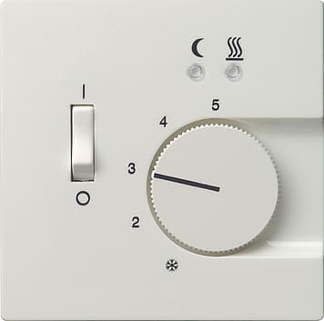 Накладка для регулятора температуры пола Белый Gira S-color